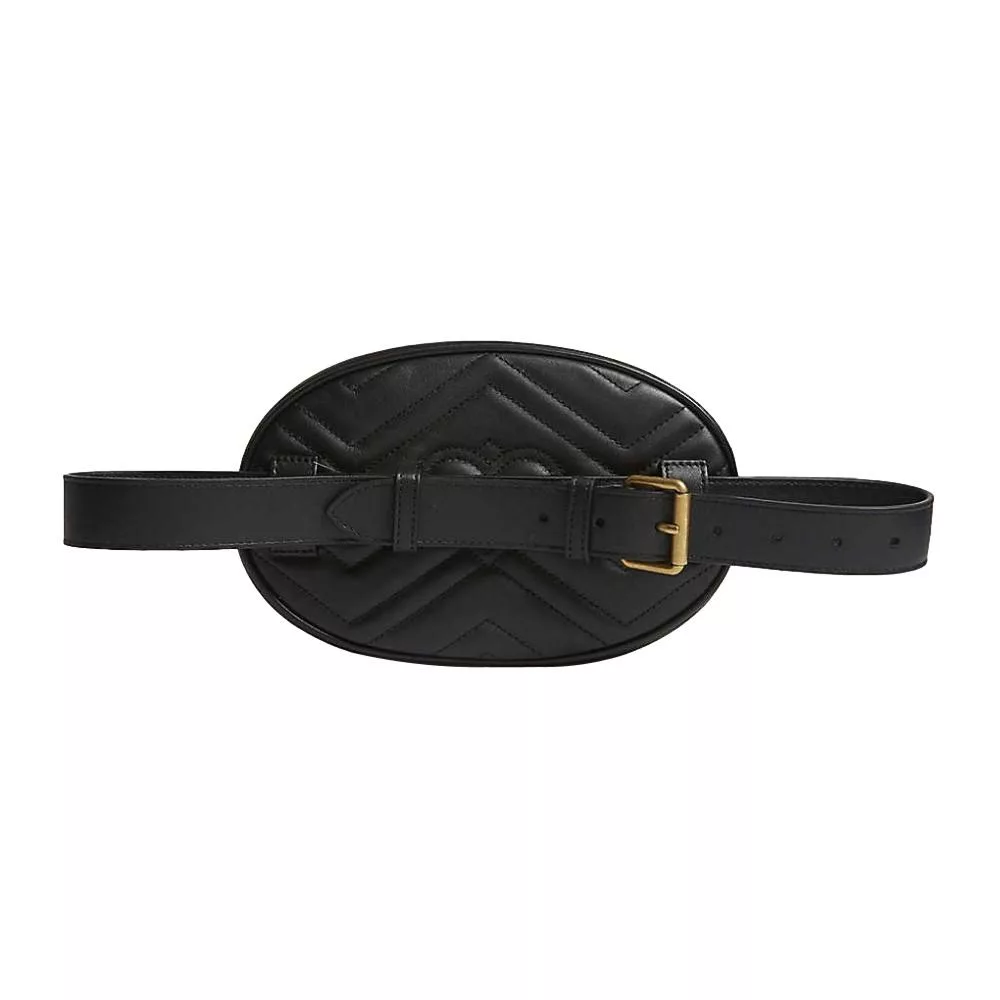 Gucci Calfskin Matelasse GG Marmont Belt Bag 85 34 Gucci Calfskin Matelasse GG Marmont Belt Bag 85 34 | Image 3