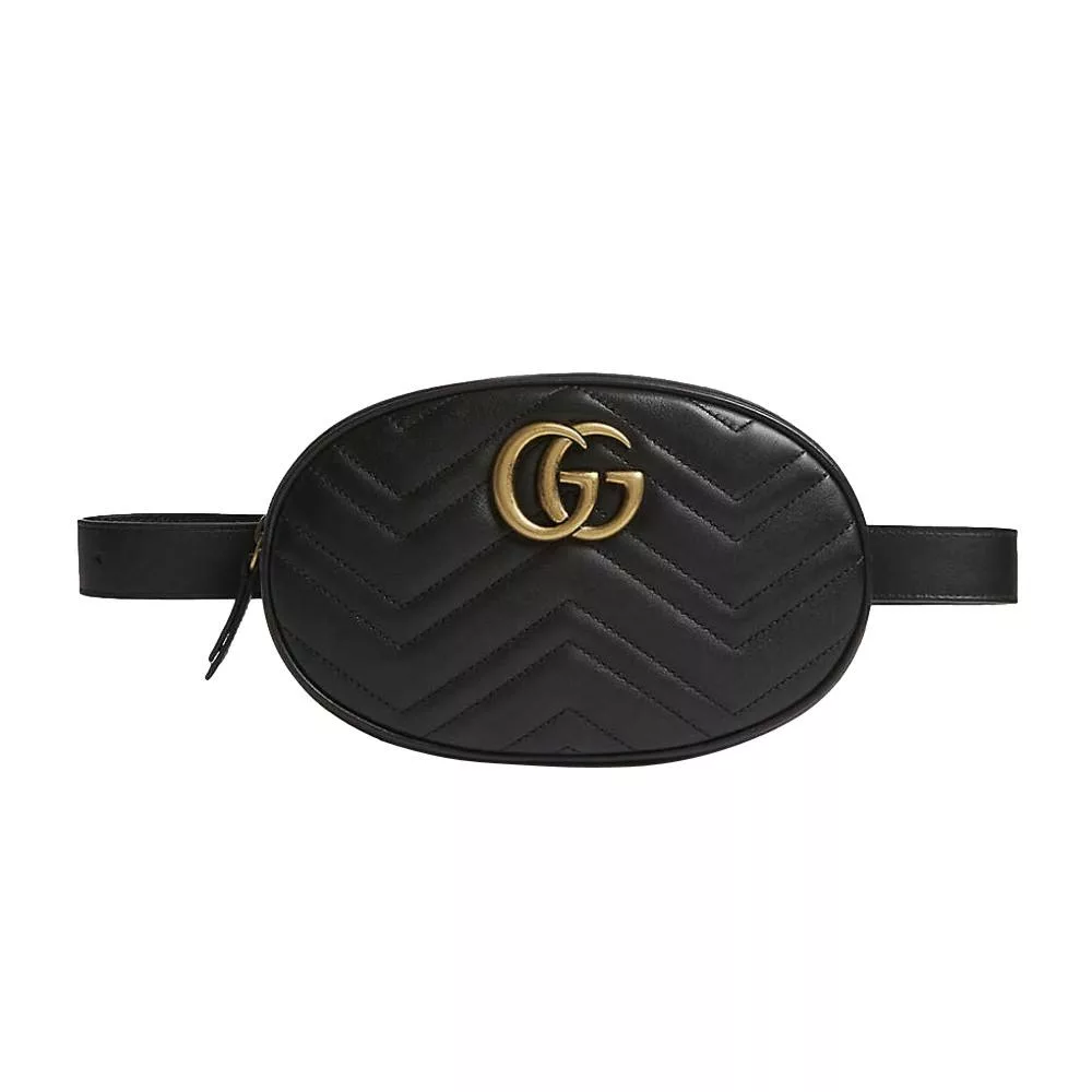 Gucci Calfskin Matelasse GG Marmont Belt Bag 85 34 Gucci Calfskin Matelasse GG Marmont Belt Bag 85 34 | Image 2