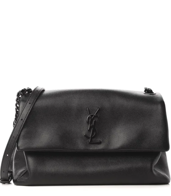 Saint Laurent Grain De Poudre Black Medium West Hollywood | Image 1