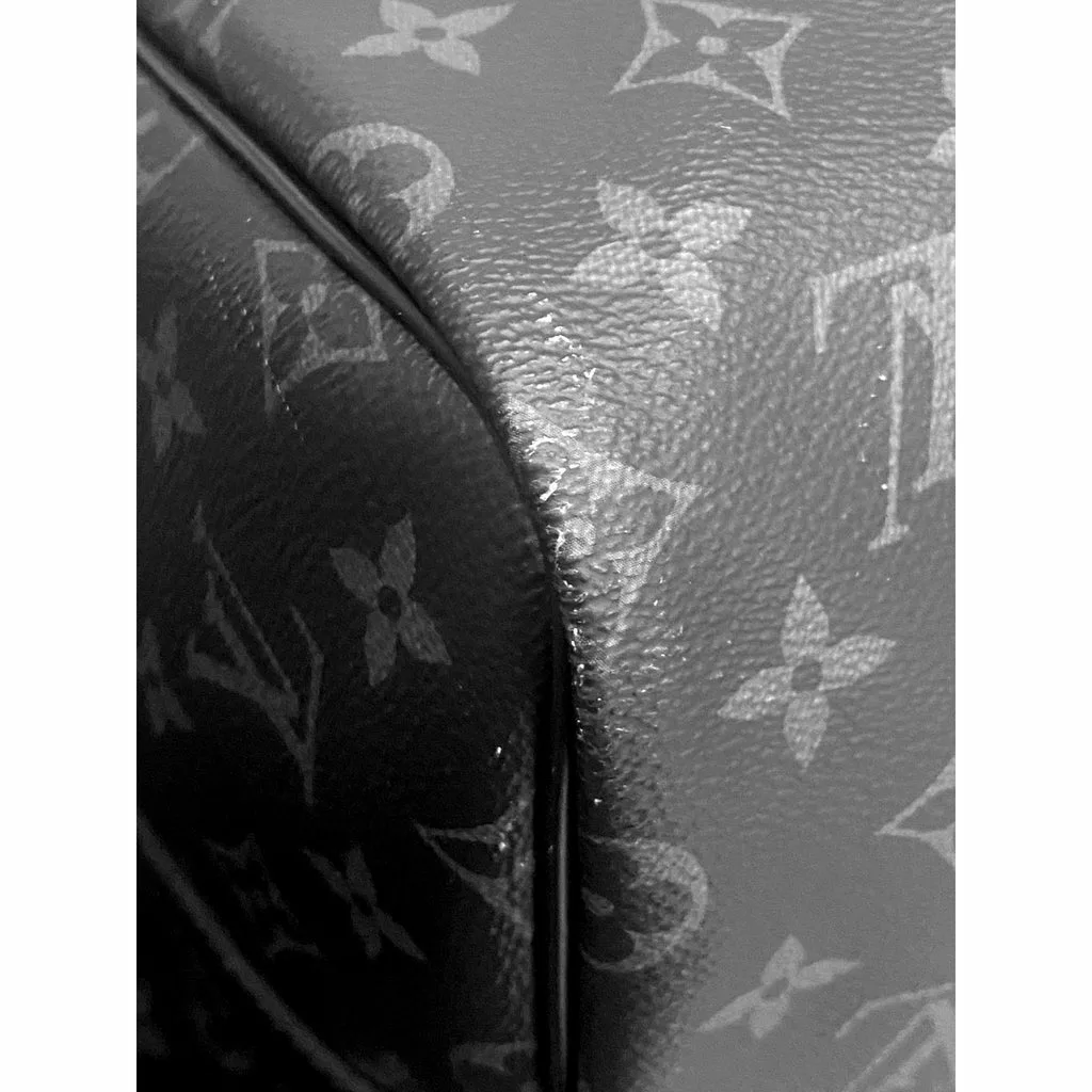 Louis Vuitton Keepall Bandouliere 55 Black Monogram Louis Vuitton Keepall Bandouliere 55 Black Monogram | Image 14