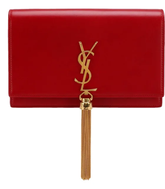 Saint Laurent Kate Tassel Bag Liptick Red | Image 1