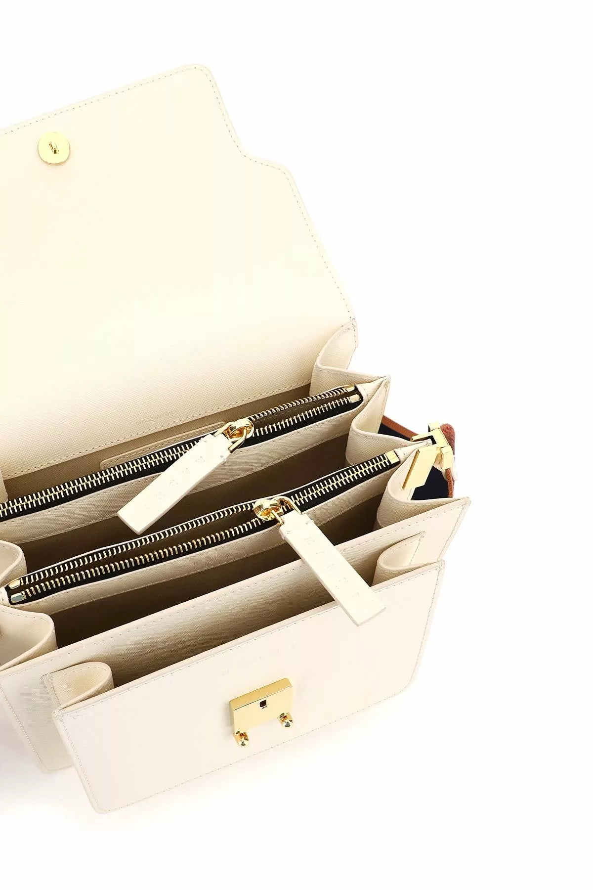 Marni trunk medium bag with logo strap Marni trunk medium bag with logo strap | Image 2