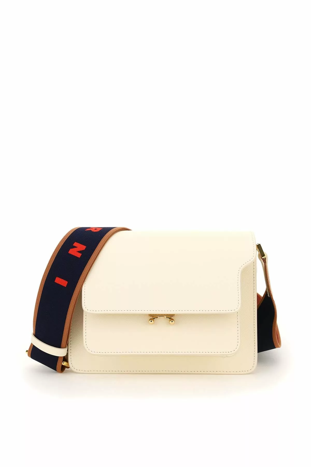 Marni trunk medium bag with logo strap Marni trunk medium bag with logo strap | Image 1