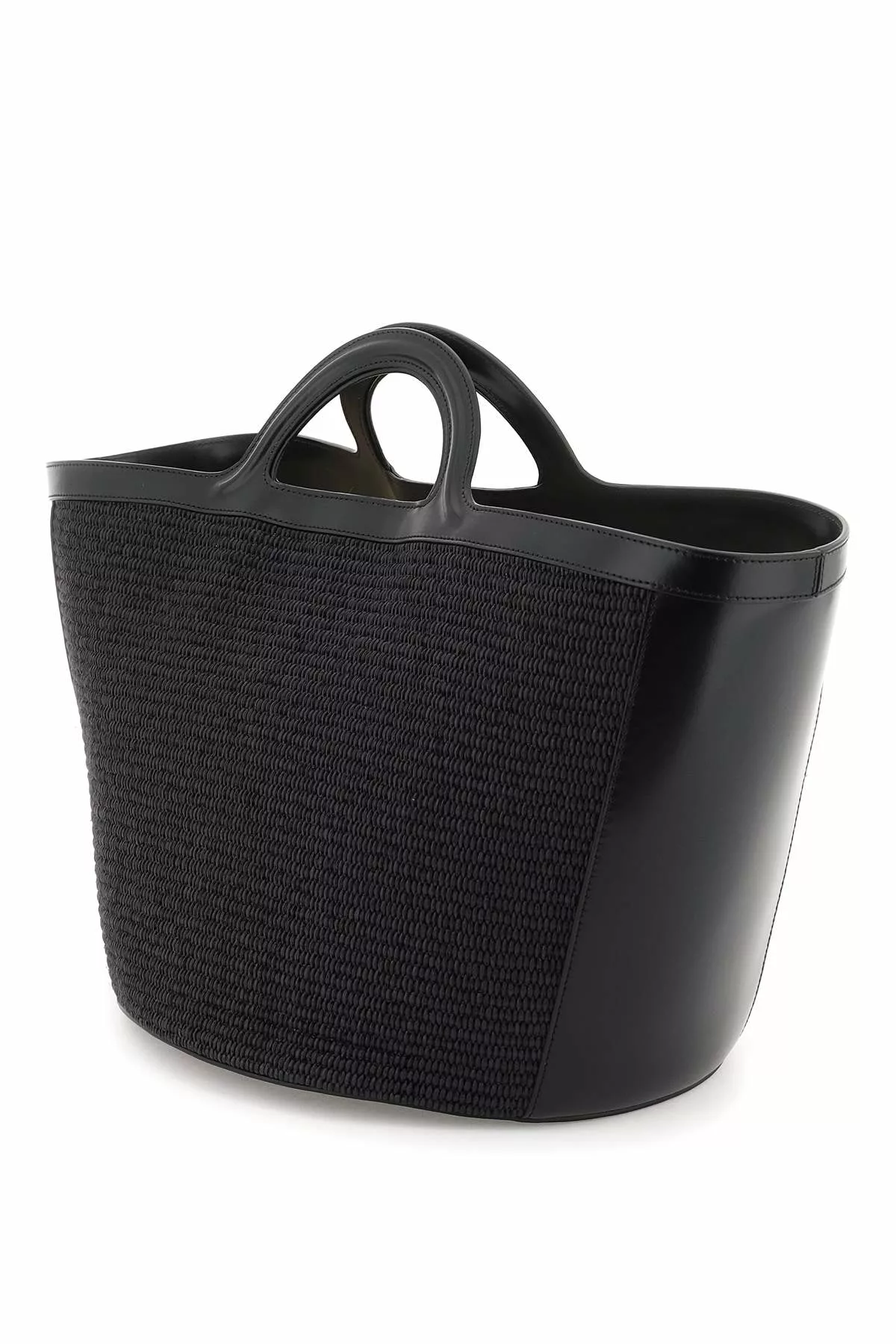 Marni tropicalia leather and raffia tote bag Marni tropicalia leather and raffia tote bag | Image 3