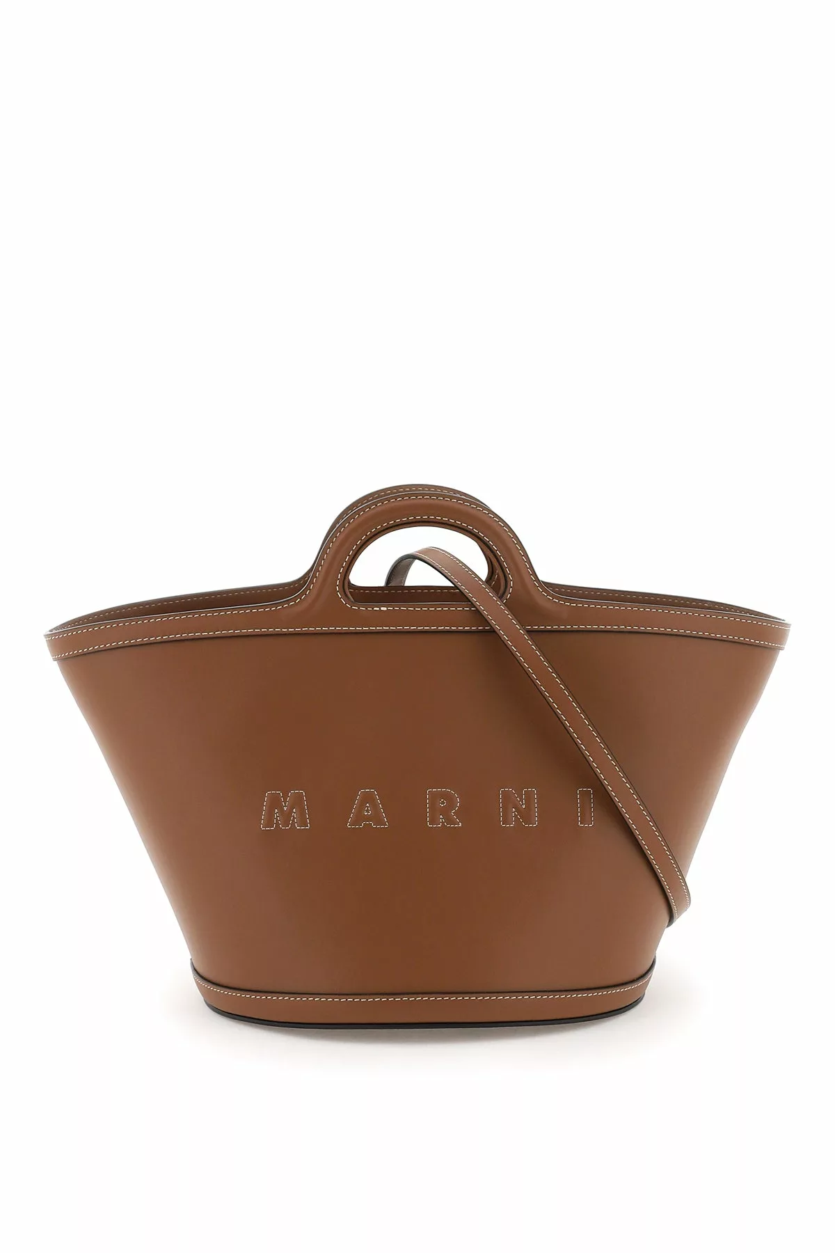 Marni leather small tropicalia bucket bag Marni leather small tropicalia bucket bag | Image 1