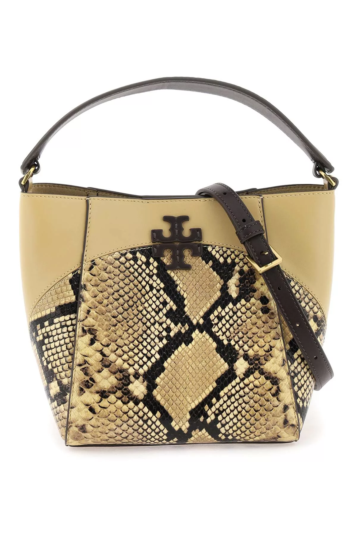Tory burch small ‘mcgraw’ snake-embossed bucket bag Tory burch small ‘mcgraw’ snake-embossed bucket bag | Image 1