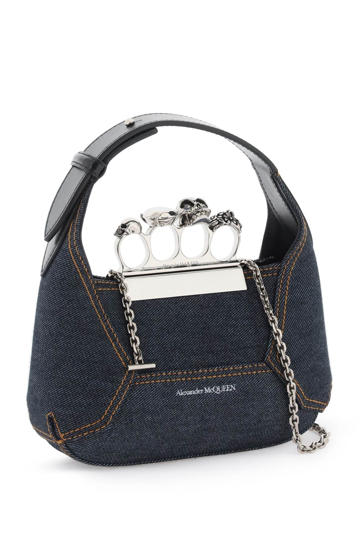 Alexander mcqueen ‘the jewelled hobo’ mini bag Alexander mcqueen ‘the jewelled hobo’ mini bag | Image 3