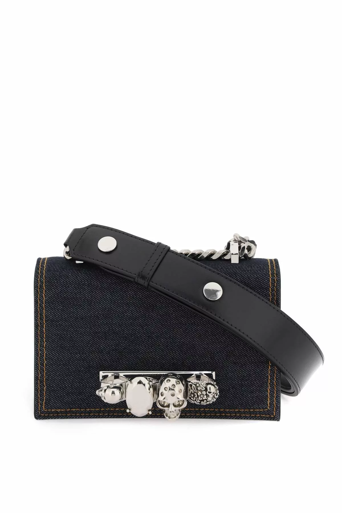 Alexander mcqueen mini ‘jewelled satchel’ bag Alexander mcqueen mini ‘jewelled satchel’ bag | Image 1