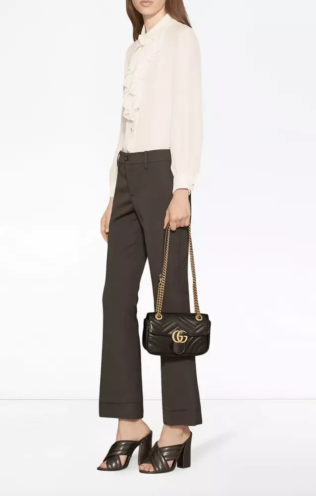 Gucci Black Leather Crossbody Bag Gucci Black Leather Crossbody Bag | Image 5