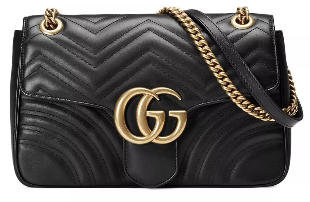 Gucci Black Leather Handbag Gucci Black Leather Handbag | Image 1