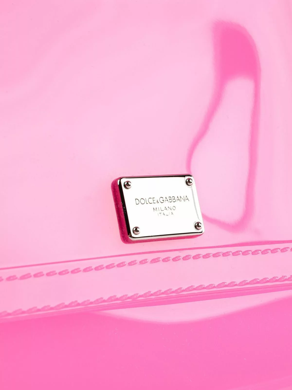 Dolce & Gabbana Pink Pvc Crossbody Bag Dolce & Gabbana Pink Pvc Crossbody Bag | Image 5