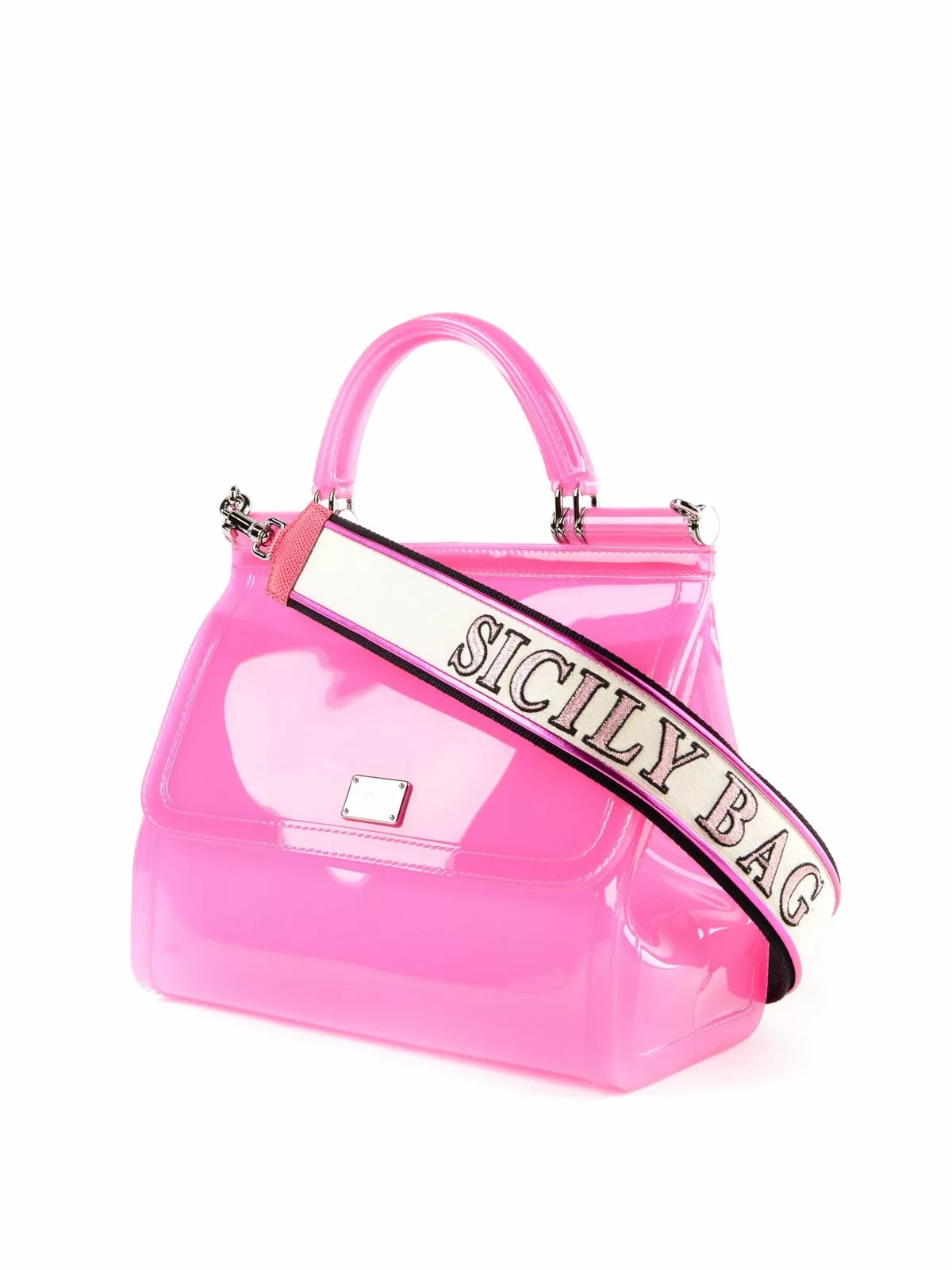 Dolce & Gabbana Pink Pvc Crossbody Bag Dolce & Gabbana Pink Pvc Crossbody Bag | Image 2