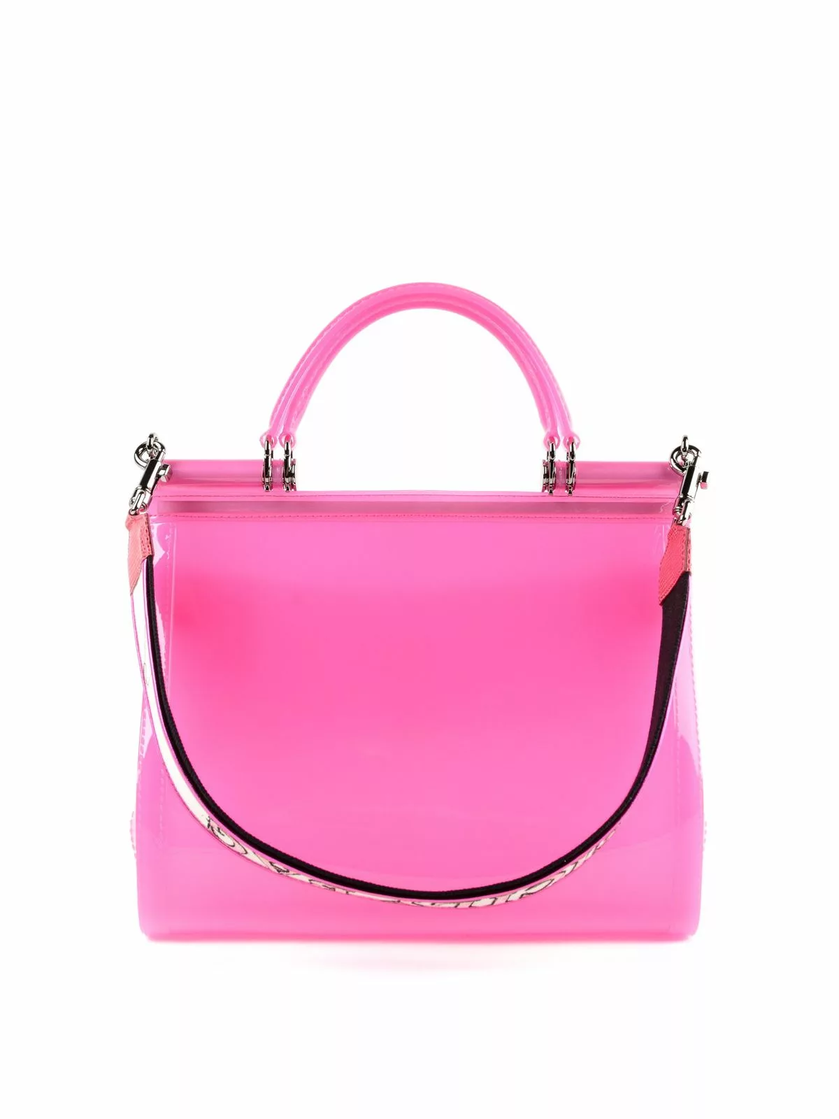 Dolce & Gabbana Pink Pvc Crossbody Bag Dolce & Gabbana Pink Pvc Crossbody Bag | Image 3