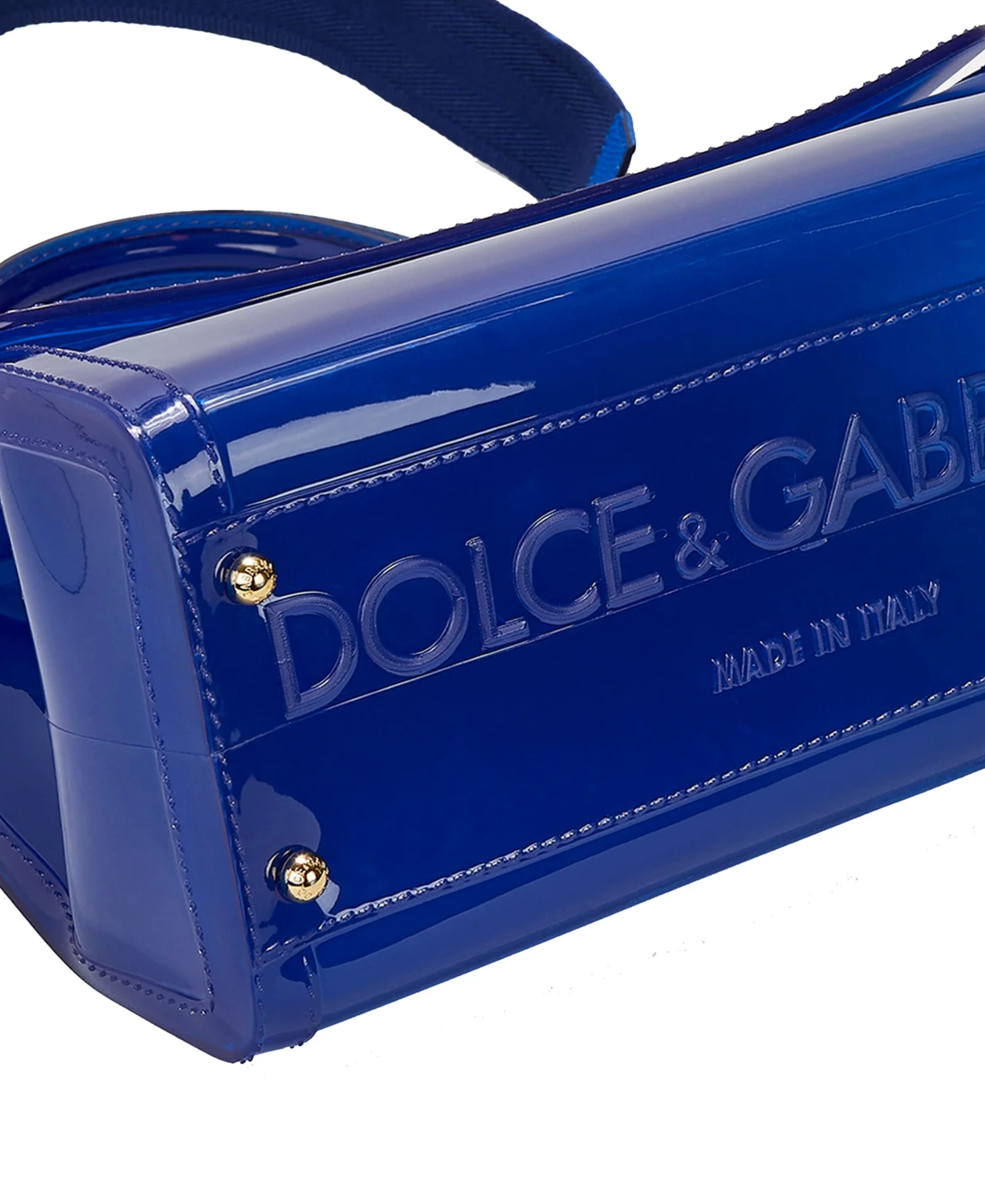Dolce & Gabbana Blue Pvc Crossbody Bag Dolce & Gabbana Blue Pvc Crossbody Bag | Image 3