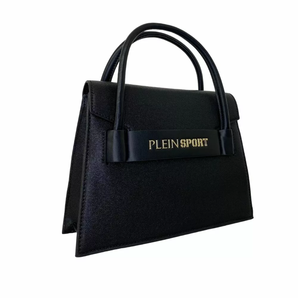 Plein Sport Black Polyurethane Handbag Plein Sport Black Polyurethane Handbag | Image 2
