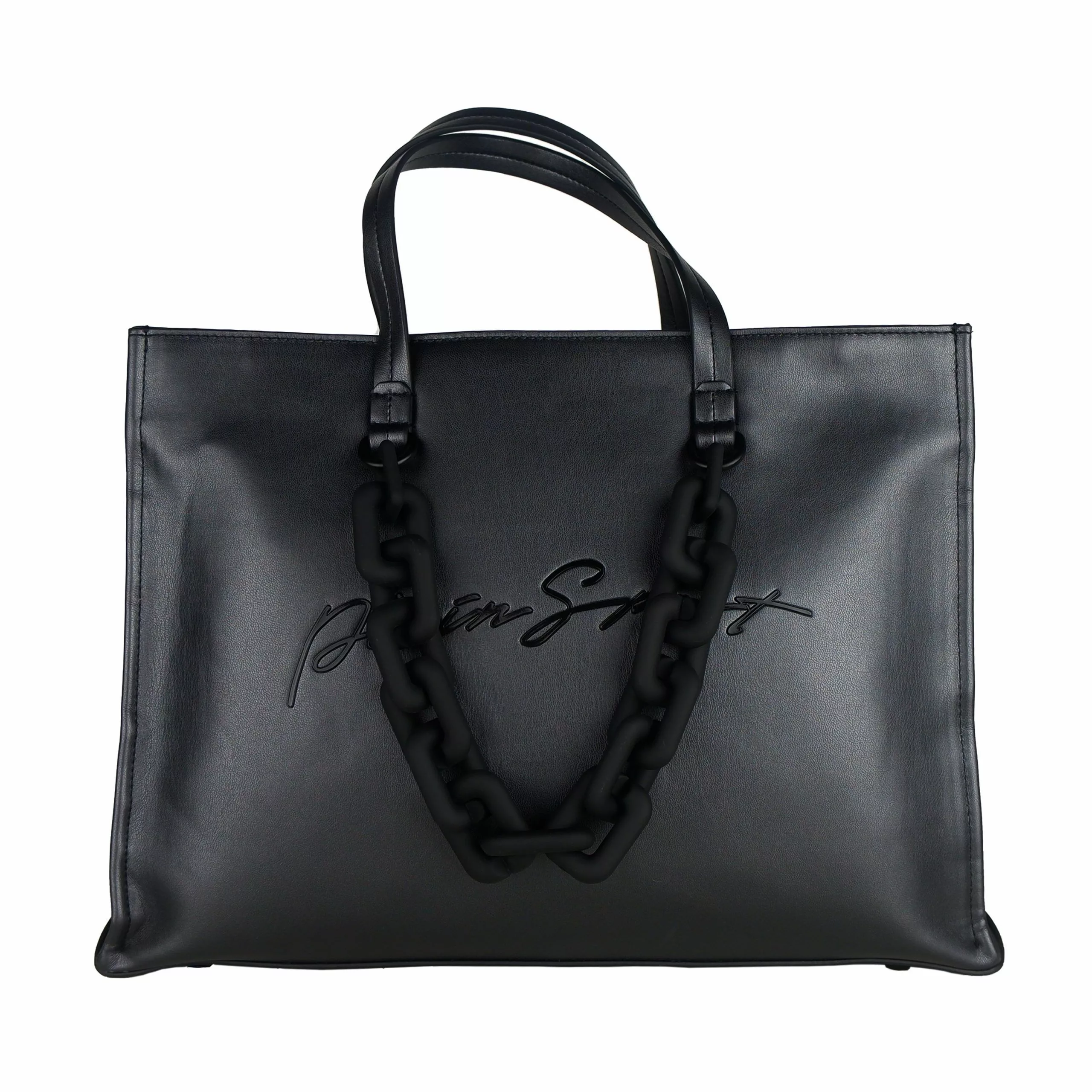 Plein Sport Black Polyurethane Shoulder Bag Plein Sport Black Polyurethane Shoulder Bag | Image 1