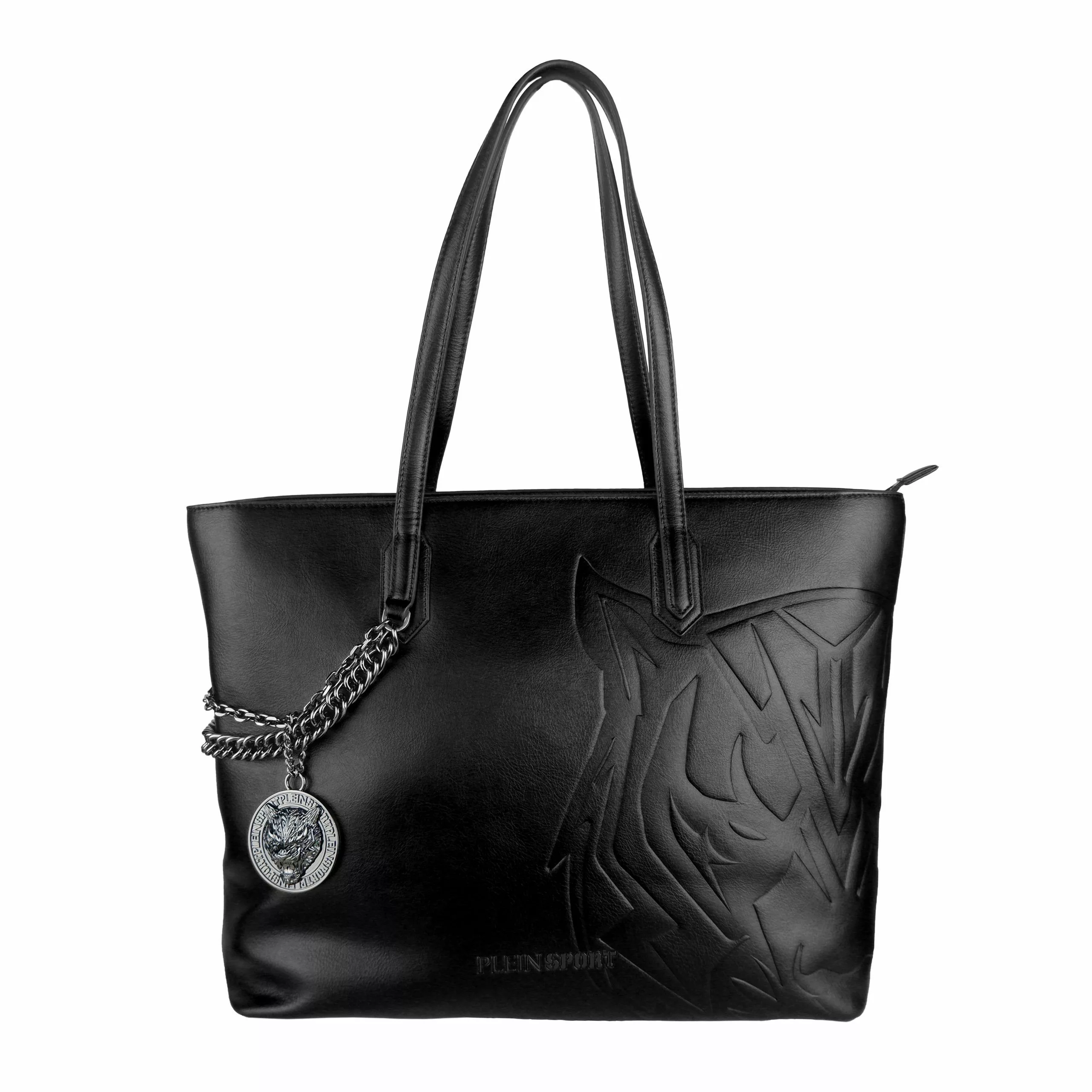 Plein Sport Black Polyurethane Shoulder Bag Plein Sport Black Polyurethane Shoulder Bag | Image 1