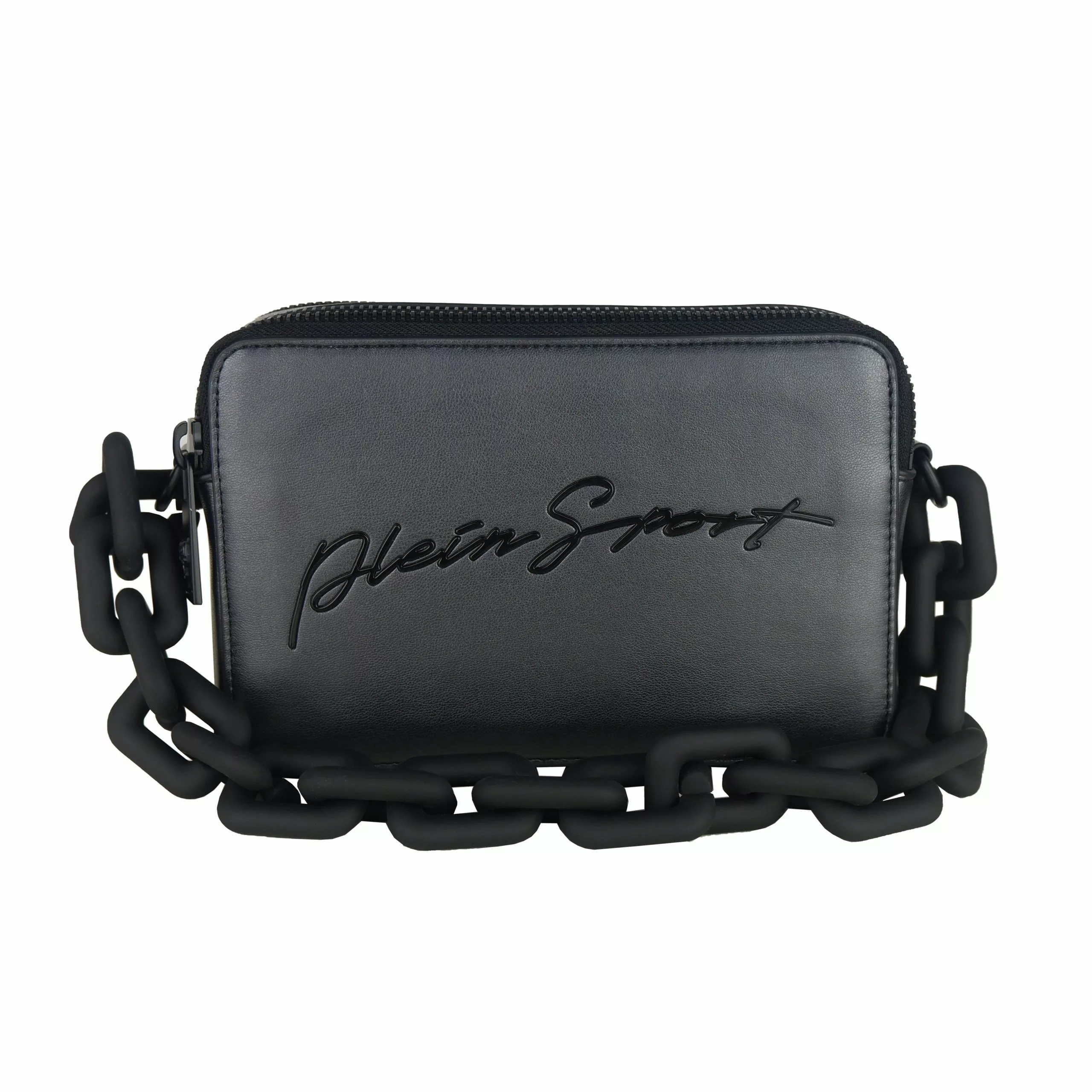 Plein Sport Black Polyester Crossbody Bag Plein Sport Black Polyester Crossbody Bag | Image 1