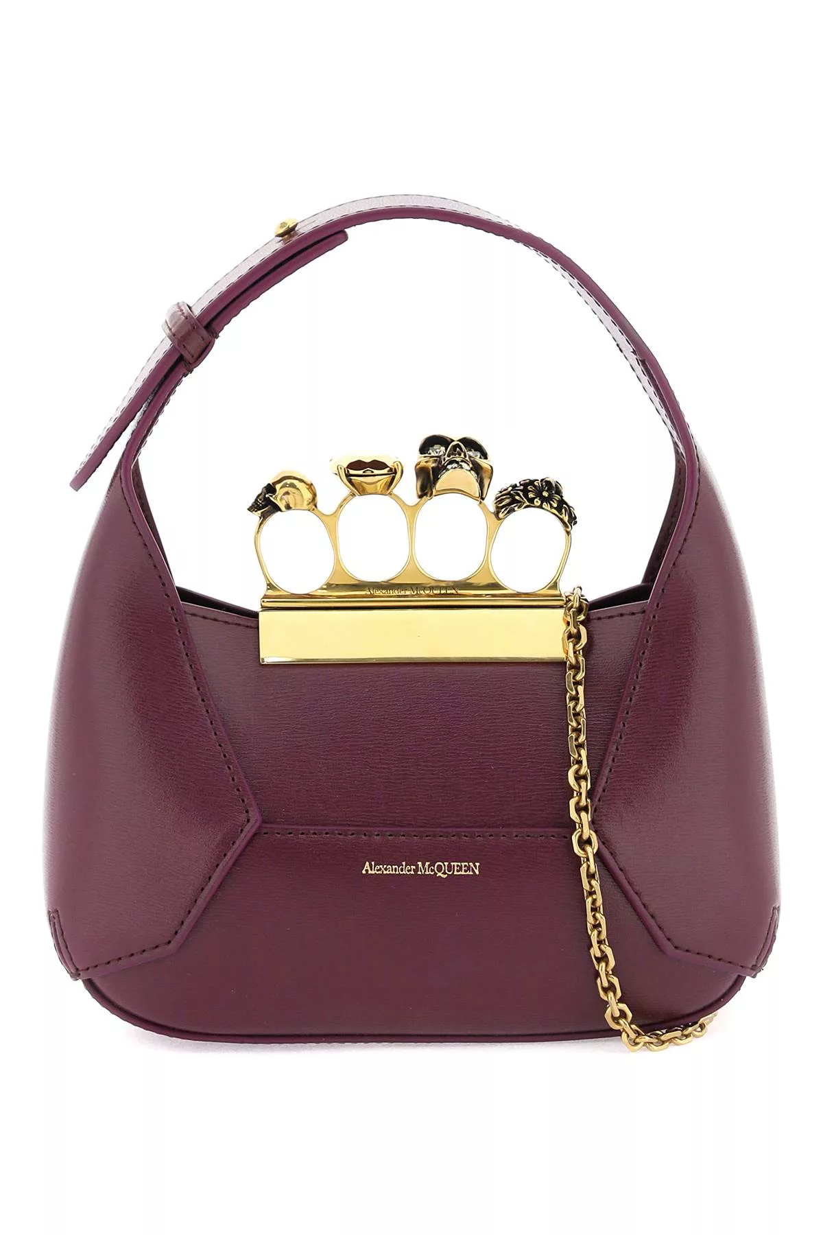 Alexander mcqueen ‘the jewelled hobo’ mini bag Alexander mcqueen ‘the jewelled hobo’ mini bag | Image 1