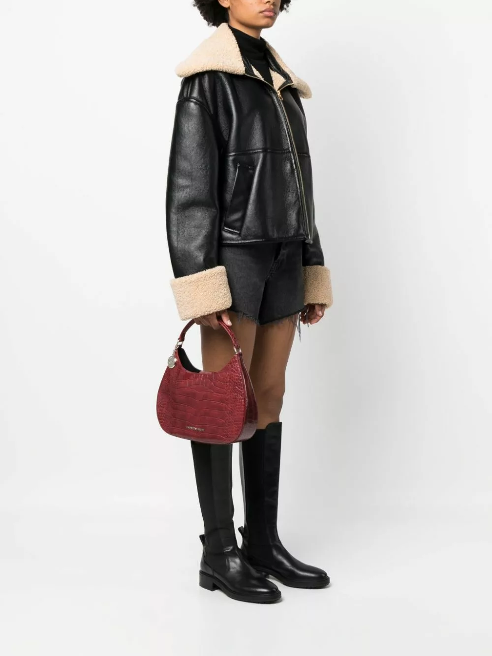 Emporio Armani Bag Bordeaux Emporio Armani Bag Bordeaux | Image 5