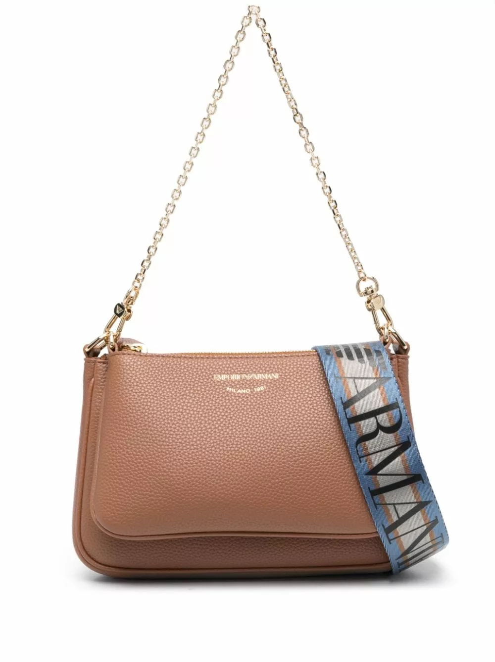 Emporio Armani Bag Leather Brown Emporio Armani Bag Leather Brown | Image 1