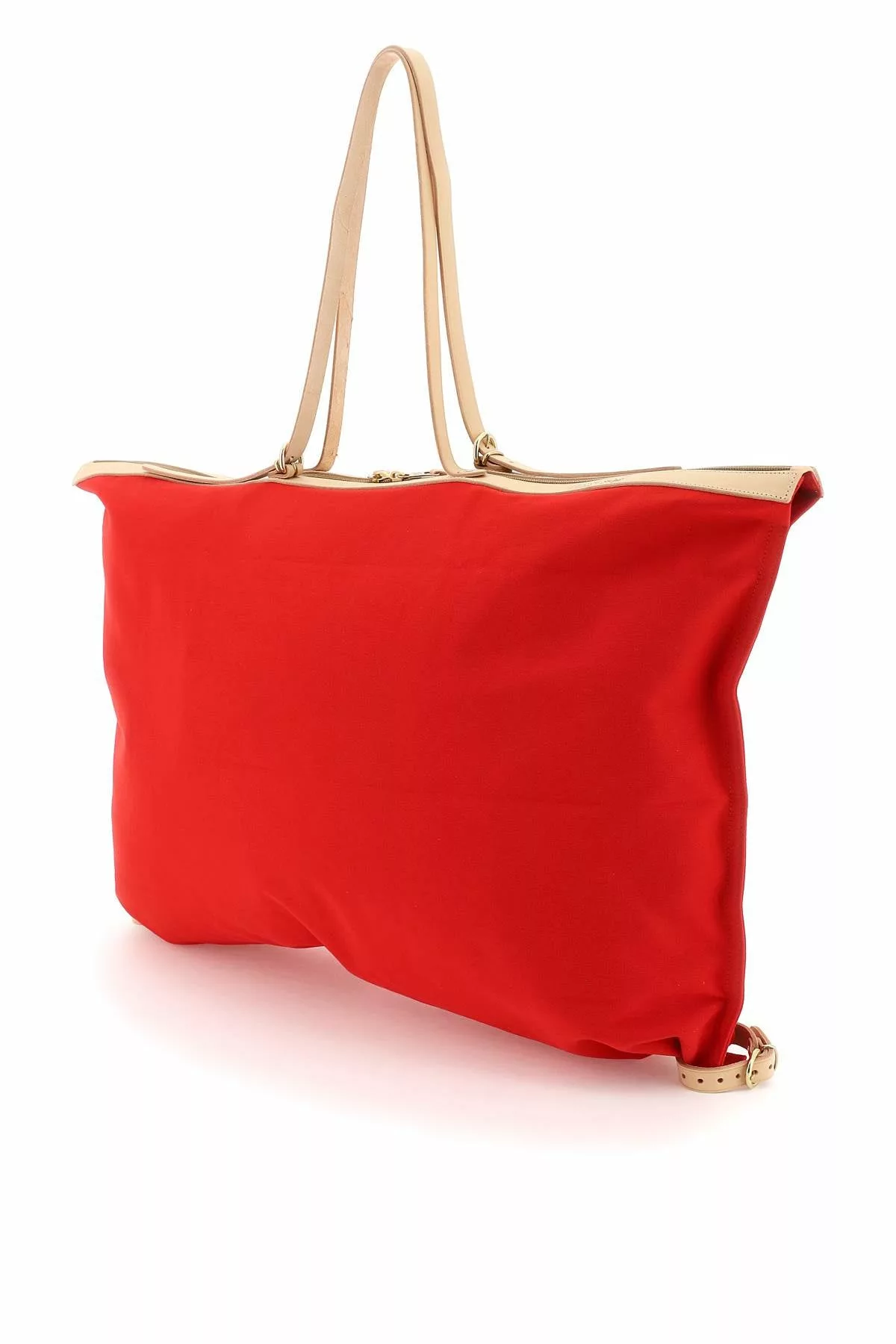 Il bisonte cotton canvas maxi tote bag Il bisonte cotton canvas maxi tote bag | Image 3
