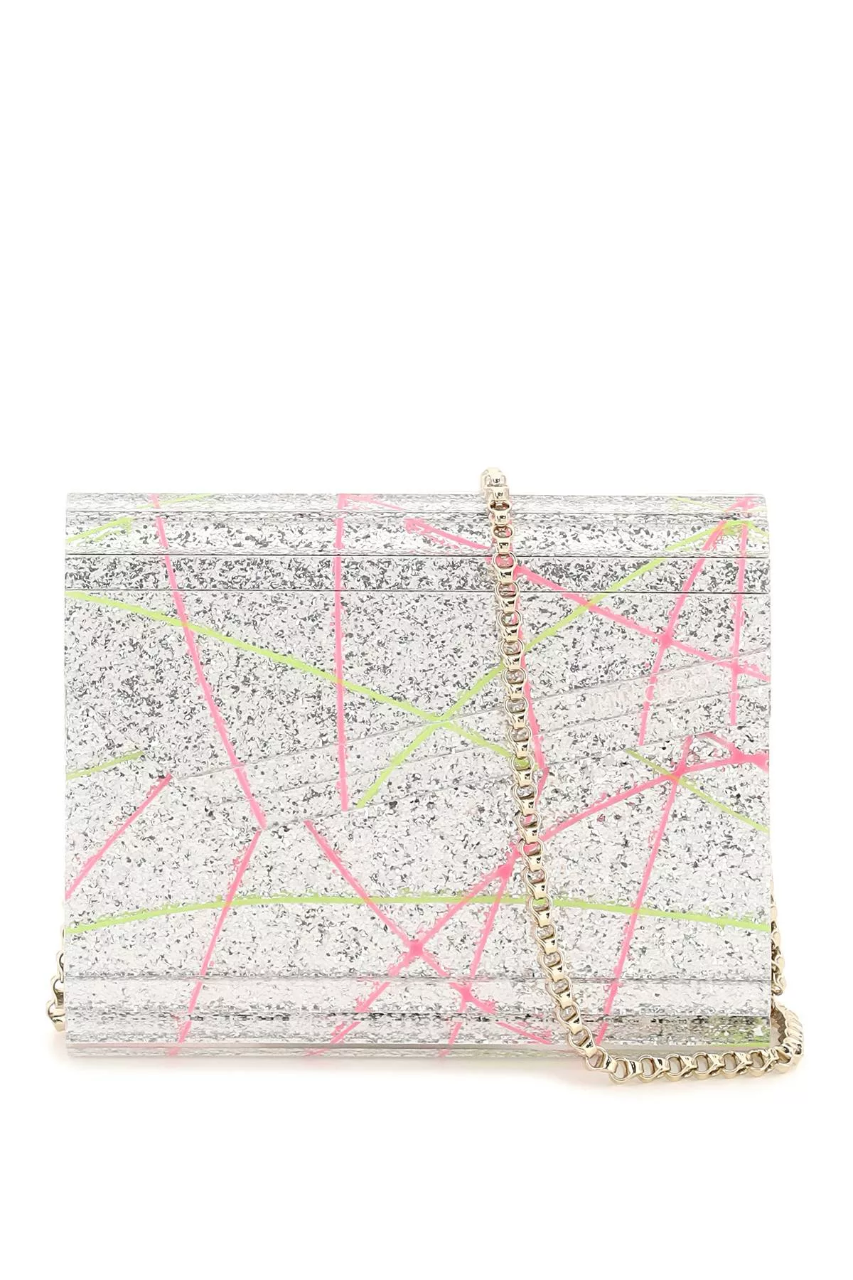 Jimmy choo ‘candy’ glittered clutch Jimmy choo ‘candy’ glittered clutch | Image 1